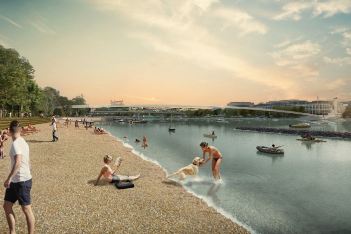 Ilustračný obrázok k článku VIZUALIZÁCIE: Na mieste legendárneho Lida by mohla vzniknúť pláž aj prírodný park