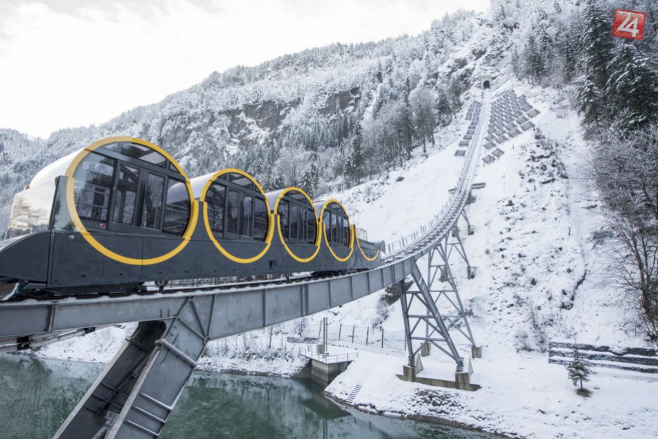 Ilustračný obrázok k článku KURIOZITA DŇA: Švajčiari otvorili najstrmšiu pozemnú lanovku na svete