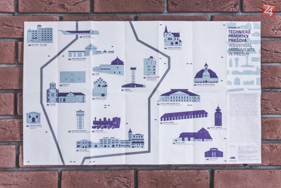 Ilustračný obrázok k článku Mapa technických pamiatok Prešova je už na svete: Pozrite si, ako vyzerá