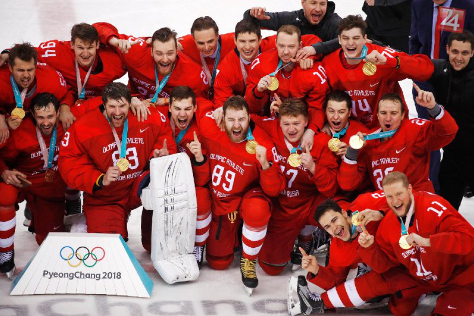 Ilustračný obrázok k článku Olympijské zlato pozná majiteľov: Pravú hokejovú drámu vyhrali športovci z Ruska, FOTO