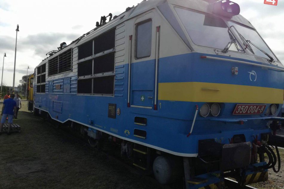 FOTOGALÉRIA: Aj takéto stroje boli k videniu počas Dňa železnice v Humennom
