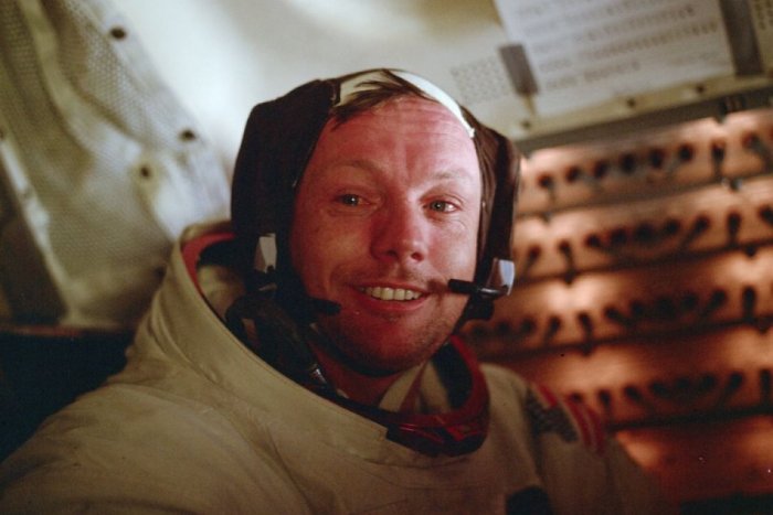 Ilustračný obrázok ku kvízu Zaujímavosti zo života Neila Armstronga, prvého muža na Mesiaci