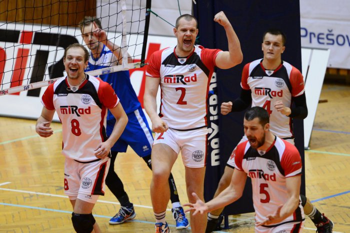 Ilustračný obrázok k článku Je to definitívne, Prešov súpera zdolal 3:0 na zápasy: Volejbalisti tým postúpili do finále extraligy!