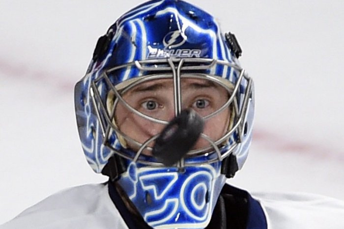 Ilustračný obrázok k článku OČAMI ŠPORTOVCA: Takýto je pohľad hokejového brankára spoza masky - VIDEO