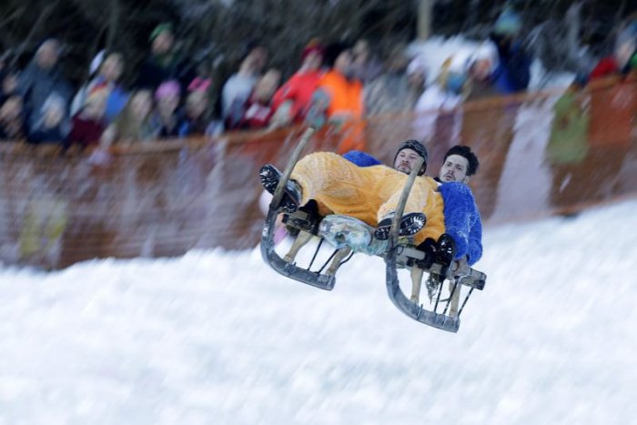Ilustračný obrázok k článku Z REGIÓNOV: Milujete adrenalín na snehu? Príďte na krňačkové preteky!