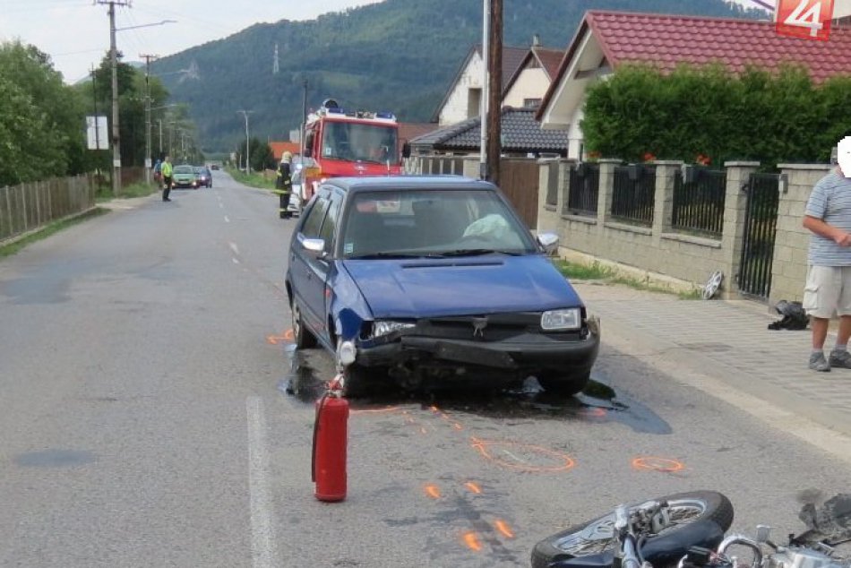 Ilustračný obrázok k článku FOTO z miesta tragickej nehody neďaleko Považskej: Motorkár († 52) neprežil!
