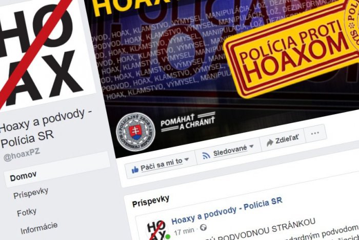Ilustračný obrázok k článku Ďalšia stránka polície na Facebooku: Bude informovať o hoaxoch a podvodoch