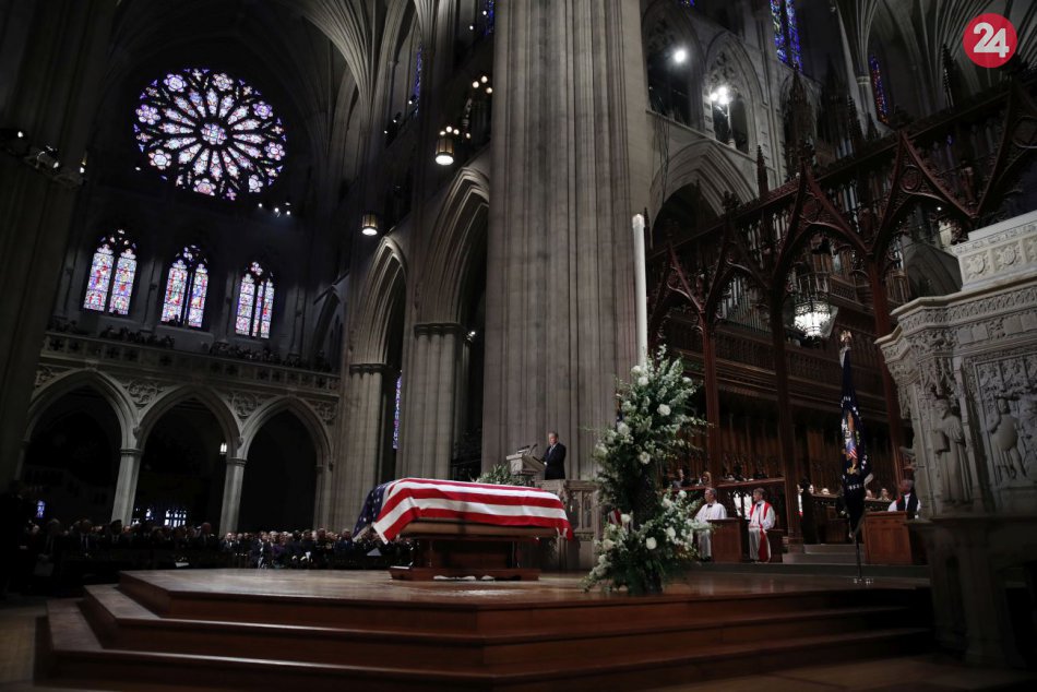 Ilustračný obrázok k článku FOTO: Vo Washingtone sa konal štátny pohreb Georgea Busha staršieho