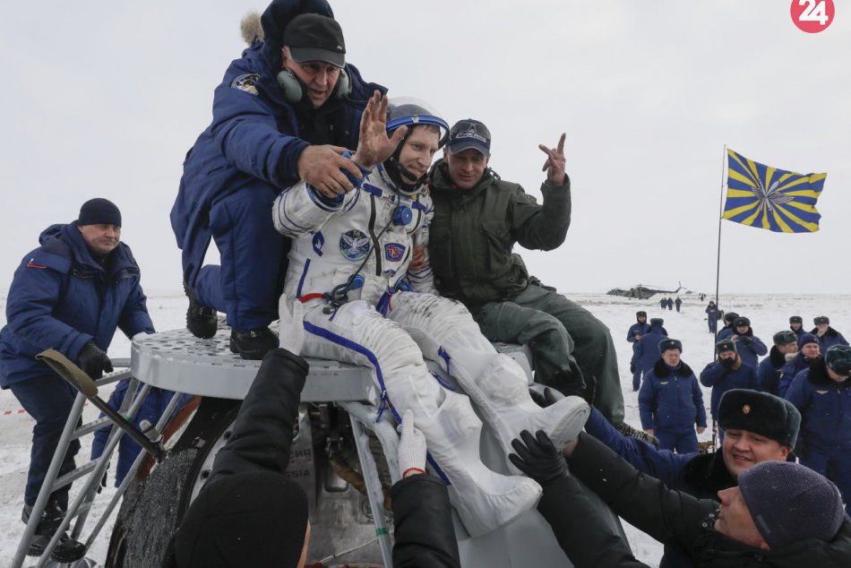 Ilustračný obrázok k článku Úspešný návrat trojice kozmonautov: Na ISS strávili takmer 200 dní, FOTO
