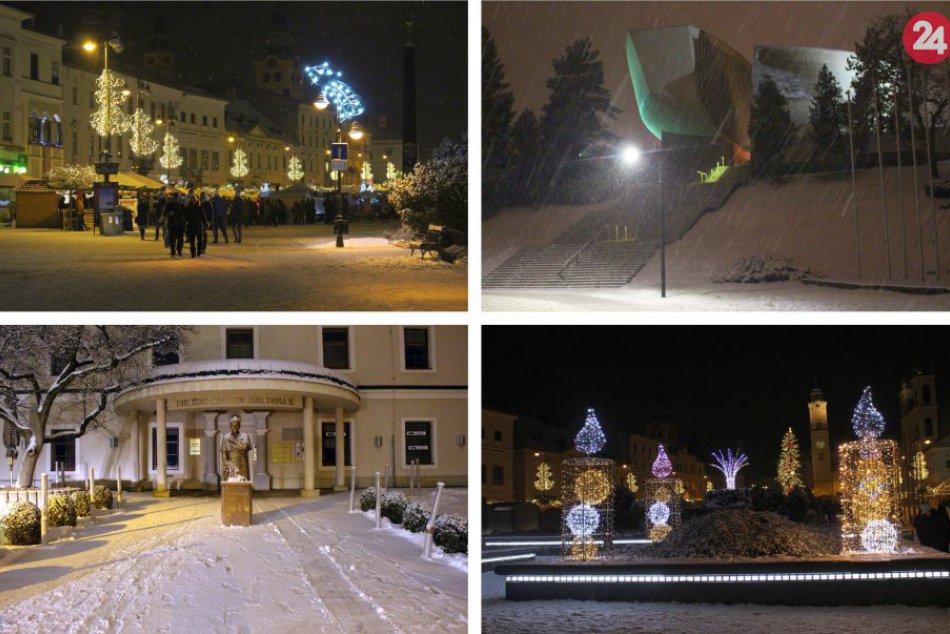 Ilustračný obrázok k článku FOTO: Pravá zima v uliciach nočnej Bystrice. Perinbaba konečne ukázala svoju silu