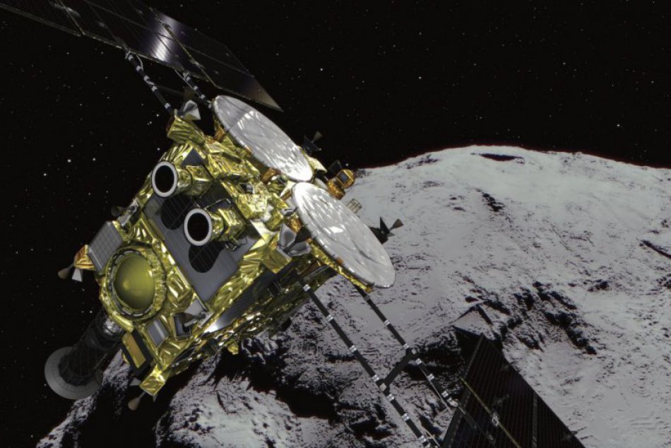 Ilustračný obrázok k článku Sledujeme so zatajeným dychom: Japonská sonda sa pokúsi pristáť na asteroide