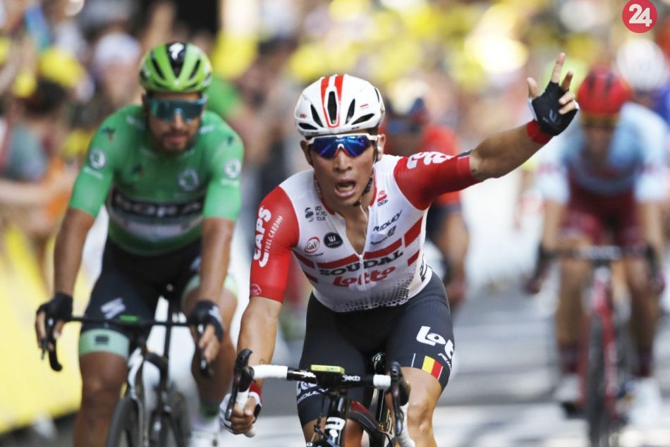Ilustračný obrázok k článku Tour de France vstúpila do druhej polovice: Peter Sagan prišiel do cieľa štvrtý