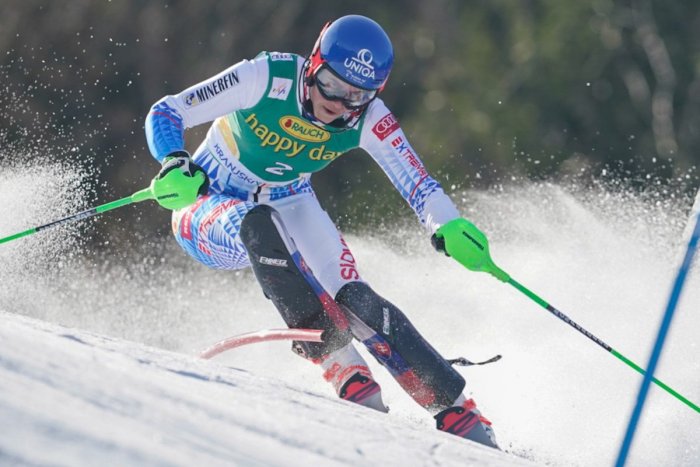 Ilustračný obrázok k článku Slalom v Kranjskej Gore: Vlhová bude v druhom kole útočiť na pódium