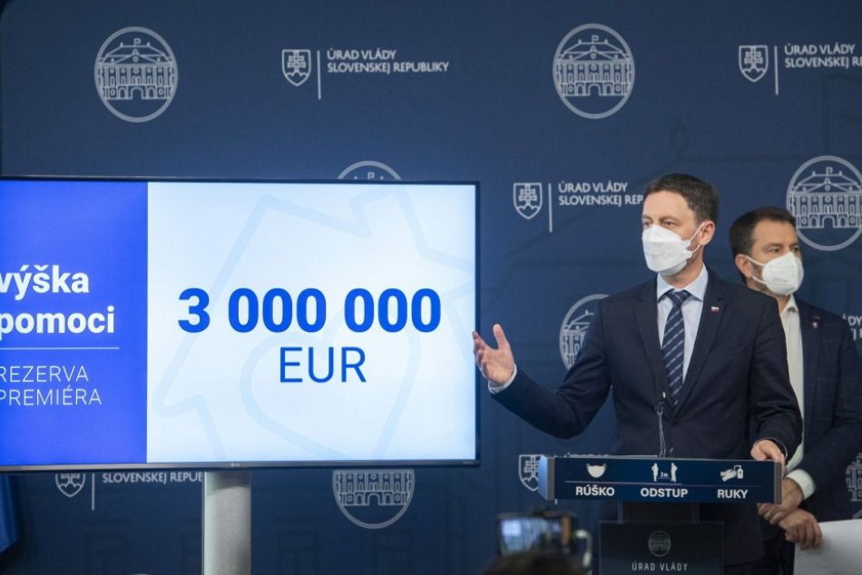 Ilustračný obrázok k článku Heger uvoľnil 3 milióny eur z premiérskej rezervy: Komu poputujú tieto peniaze? FOTO