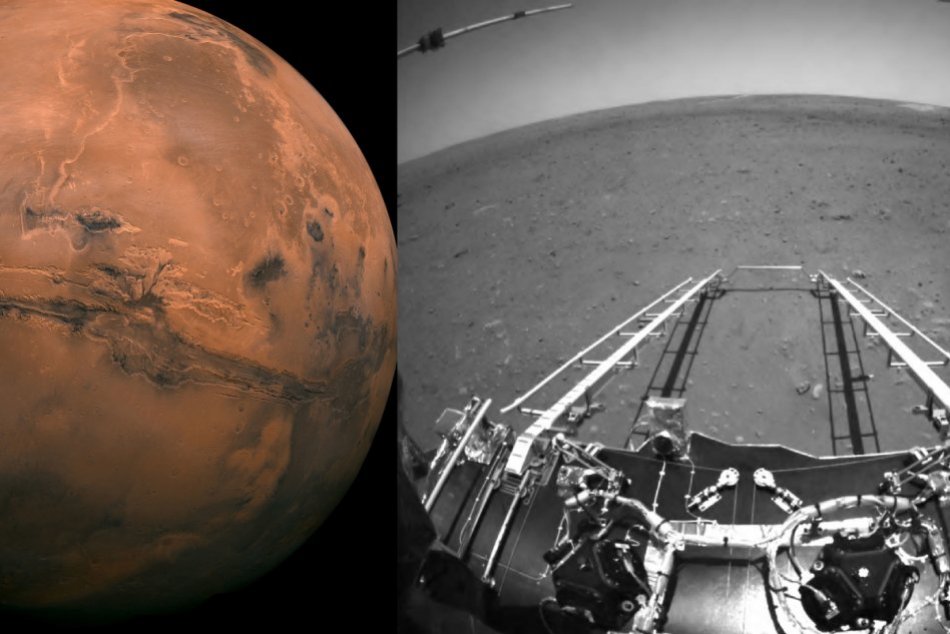 Ilustračný obrázok k článku Čína si pripísala obrovský úspech: Nový rover poslal prvé snímky z povrchu Marsu