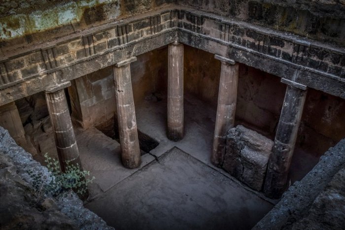 Hrobky kráľov v meste Paphos