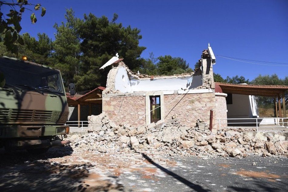 Ilustračný obrázok k článku Krétu zasiahlo silné zemetrasenie! Hlásia jedného mŕtveho a menšie škody, FOTO
