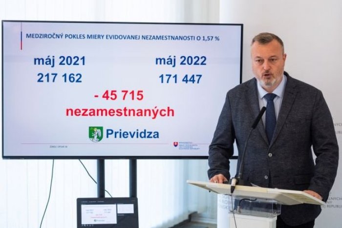 Ilustračný obrázok k článku Nezamestnanosť na Slovensku naďalej KLESÁ: Ani jeden OKRES neprekročil kritickú hranicu