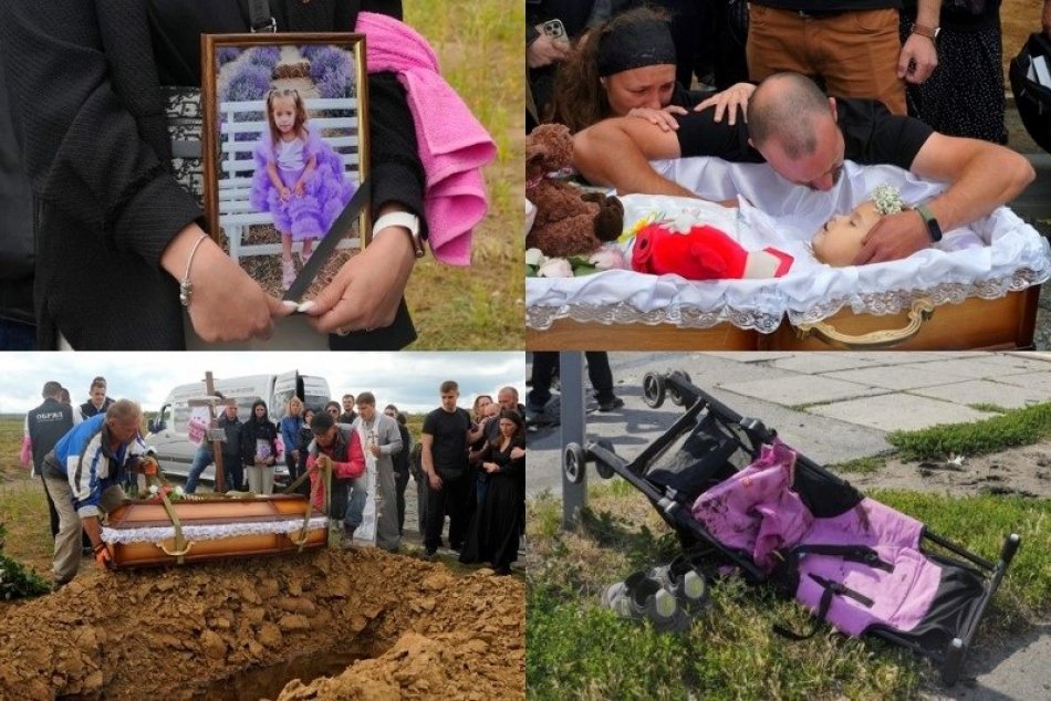 Ilustračný obrázok k článku Srdcervúce FOTO: Rodina pochovala 4-ročnú Lizu zabitú pri ruskom útoku vo Vinnycii