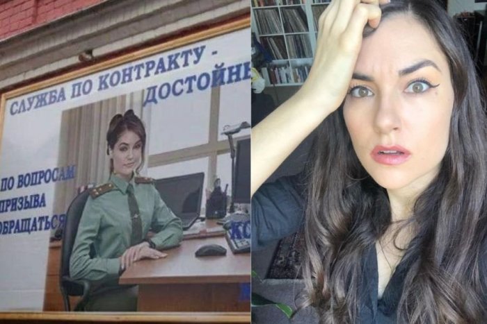 Ilustračný obrázok k článku Šialená ruská kampaň alebo vtip? Vysmiata pornohviezda na bilborde láka mužov do armády
