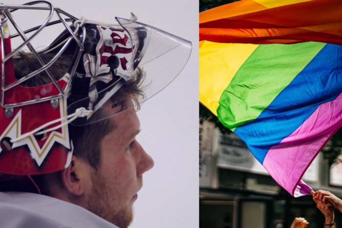 Ilustračný obrázok k článku V NHL riešia PROBLÉM: Kanadský brankár si nedal dúhový dres na podporu LGBTQ+