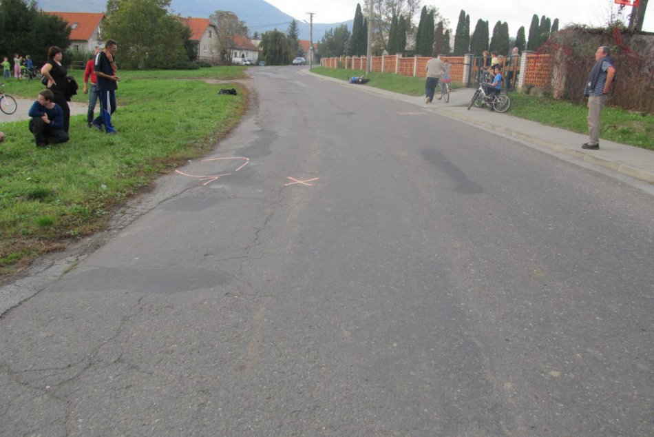 Tragická dopravná nehoda pri Žiari: Staršej žene sa stala zrážka s motorkou osud