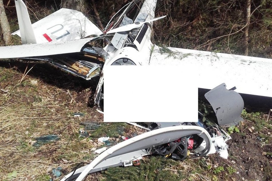 V Tatrách sa zrútilo bezmotorové lietadlo. Pilot na mieste zahynul