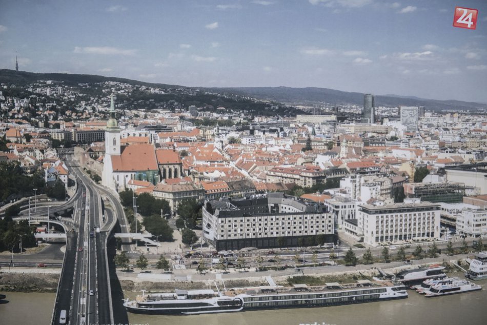 Hotel Park Inn by Radisson Danube Bratislava bude mať novú fasádu