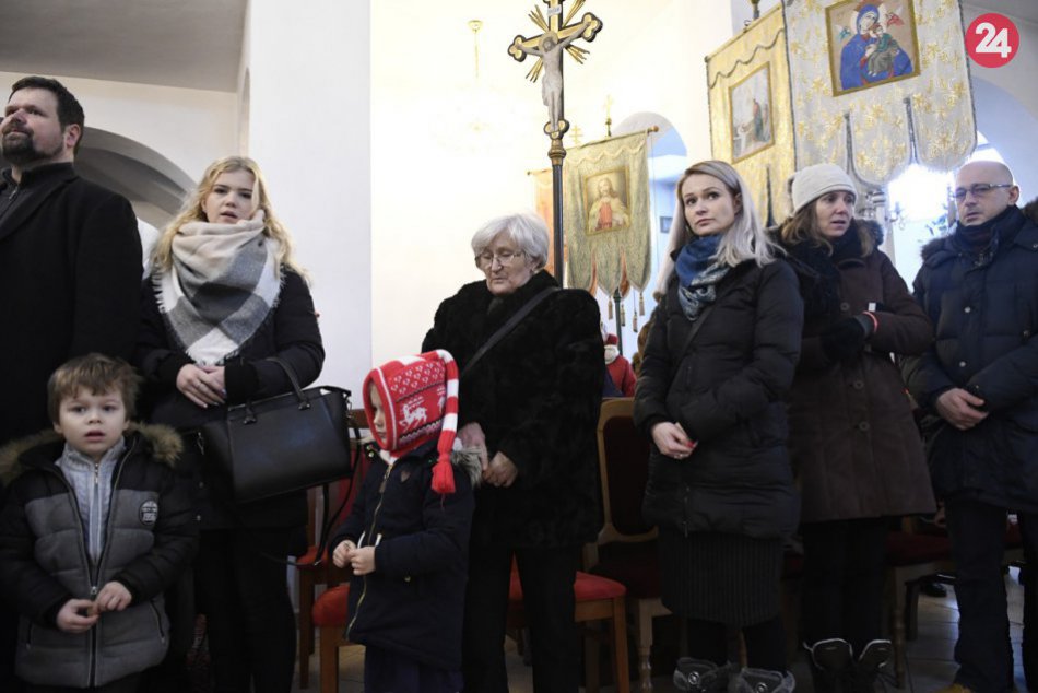FOTO: Pravoslávni veriaci slávia Vianoce, v Prešove bola bohoslužba