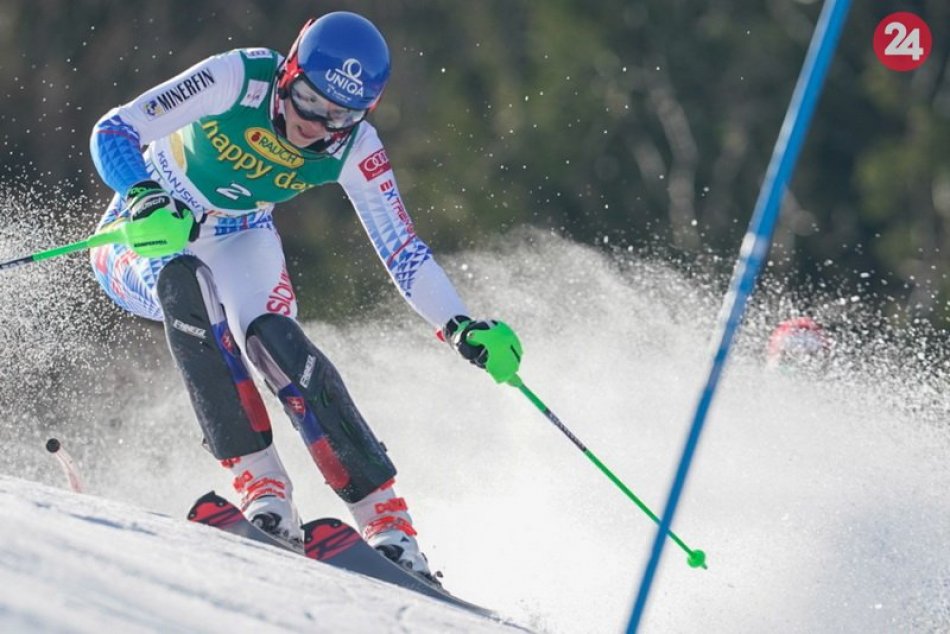 Petra Vlhová vyhrala slalom v Kranjskej Gore