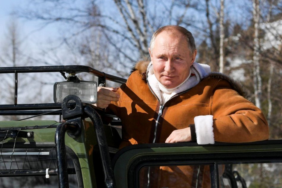 Ruský prezident Vladimír Putin na fotkách