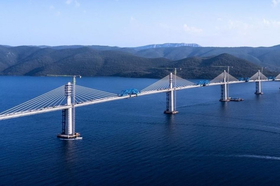 Ako vyzerá Pelješki most v Chorvátsku?