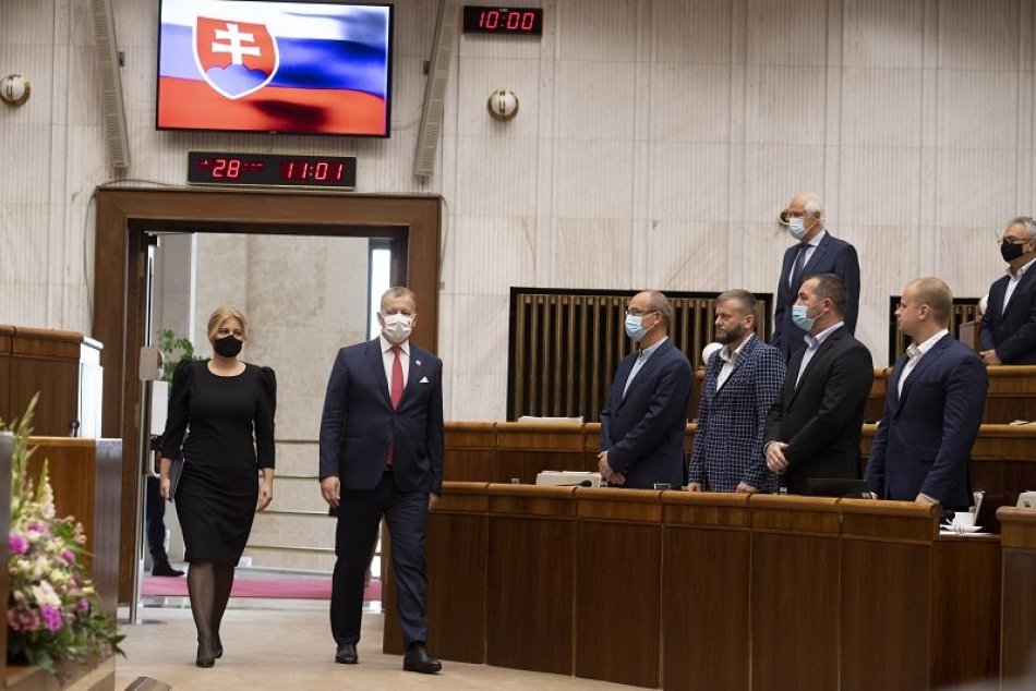 Prezidentka Zuzana Čaputová vystúpila v pléne so správou o stave republiky 28.9.