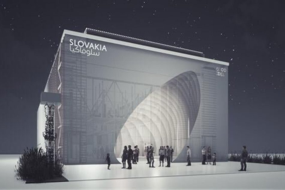 Slovenský pavilón na výstave EXPO 2020 v Dubaji